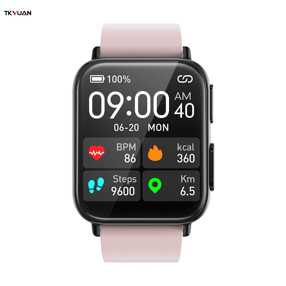 2023 new temperature monitoring smart TK10 wear smart watch 1.91 HD full touch screen watchesECG function smart bracelets
