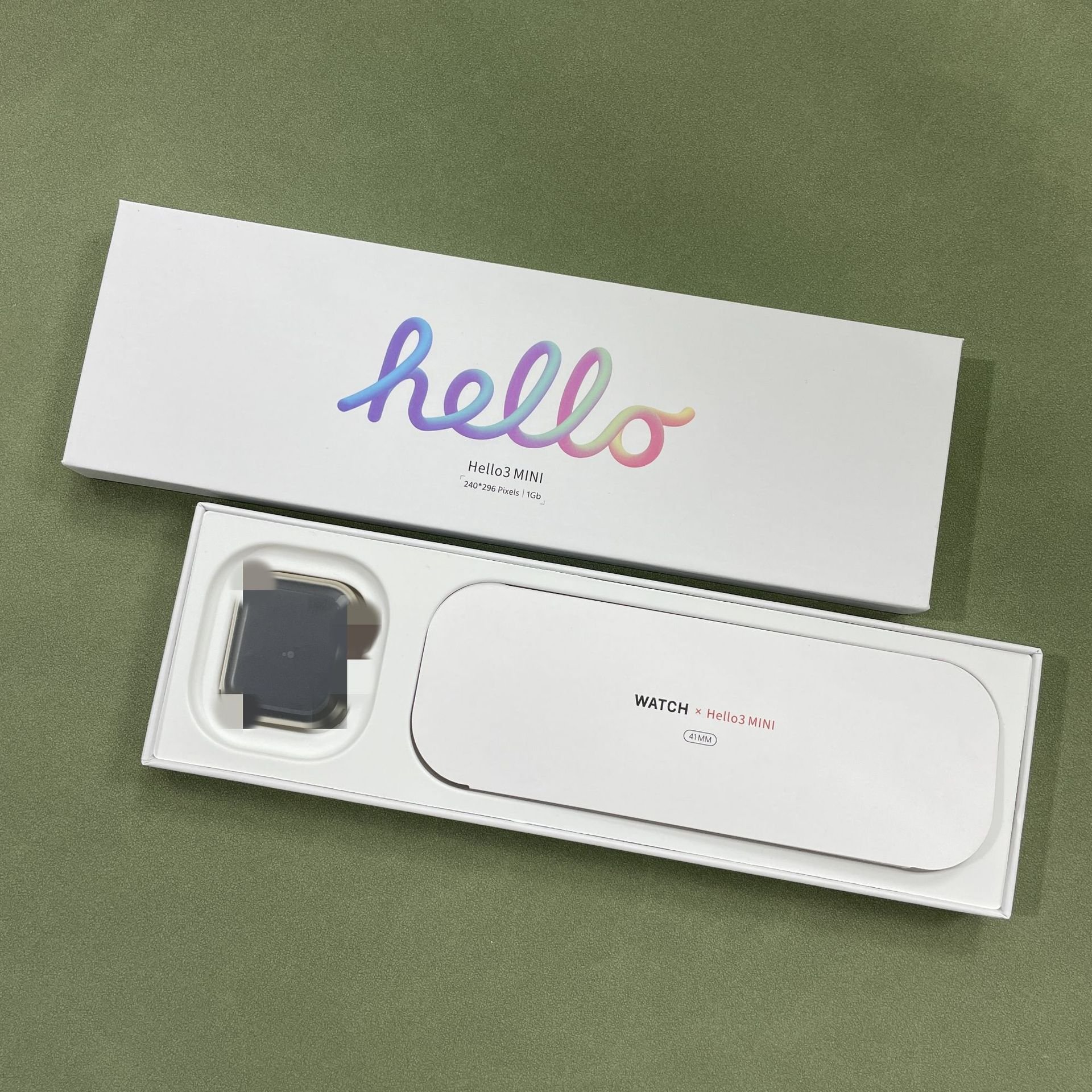 Original Hello 3 Mini Smart Watch Series 9 41mm 1G ROM NFC Compass Lady Clock Call Smartwatch Women PK hello3+ Plus