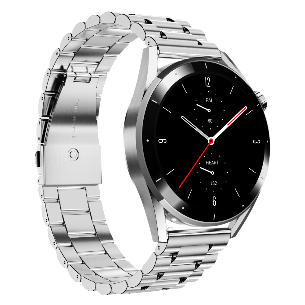 SMA Smart Care R12 Relogio Inteligente Health Smart Watch For Business Man Stainless Steel Smart Watch