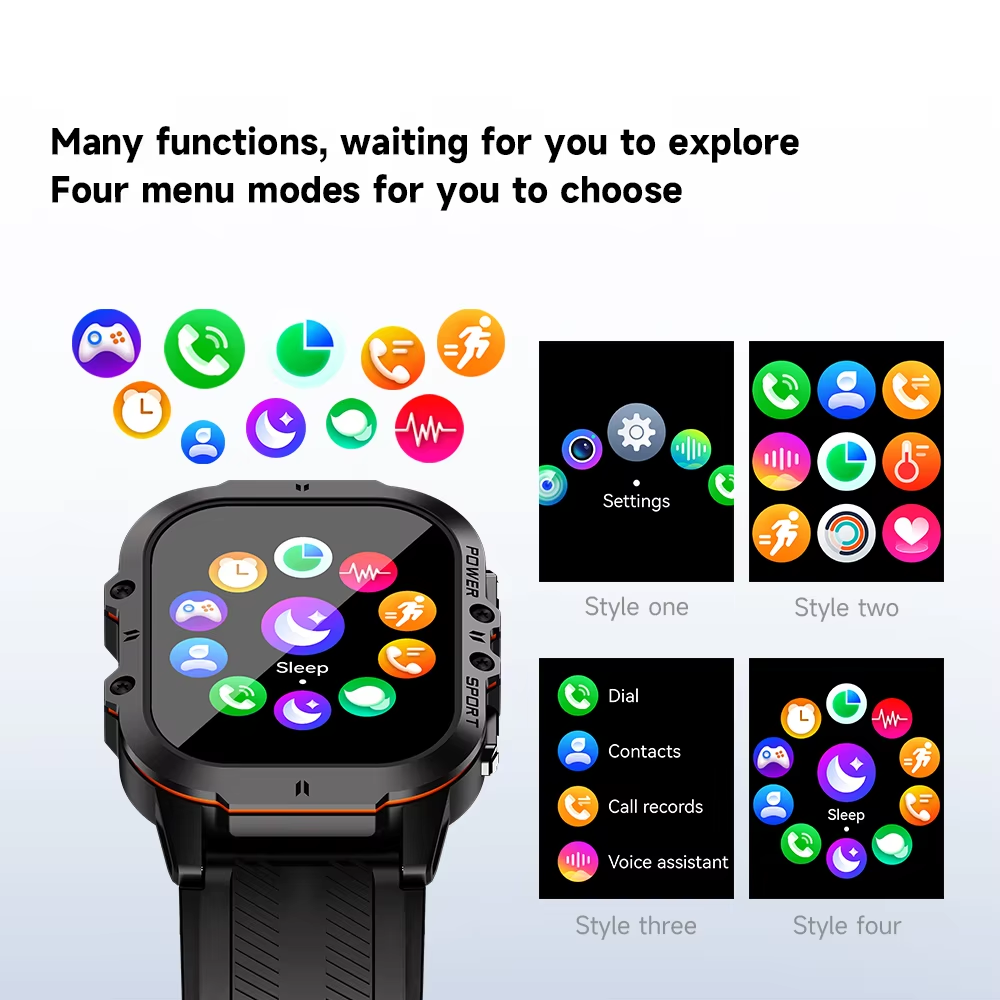 C26 Fitness Tracker BT call Blood Pressure Heart Rate Waterproof reloj inteligente Sport Smart Bracelet 1.96inch Smart watch