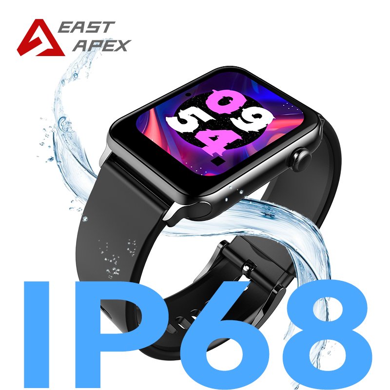 Custom big screen oem smartwatch waterproof ip68 wholesale calling smart watch for android