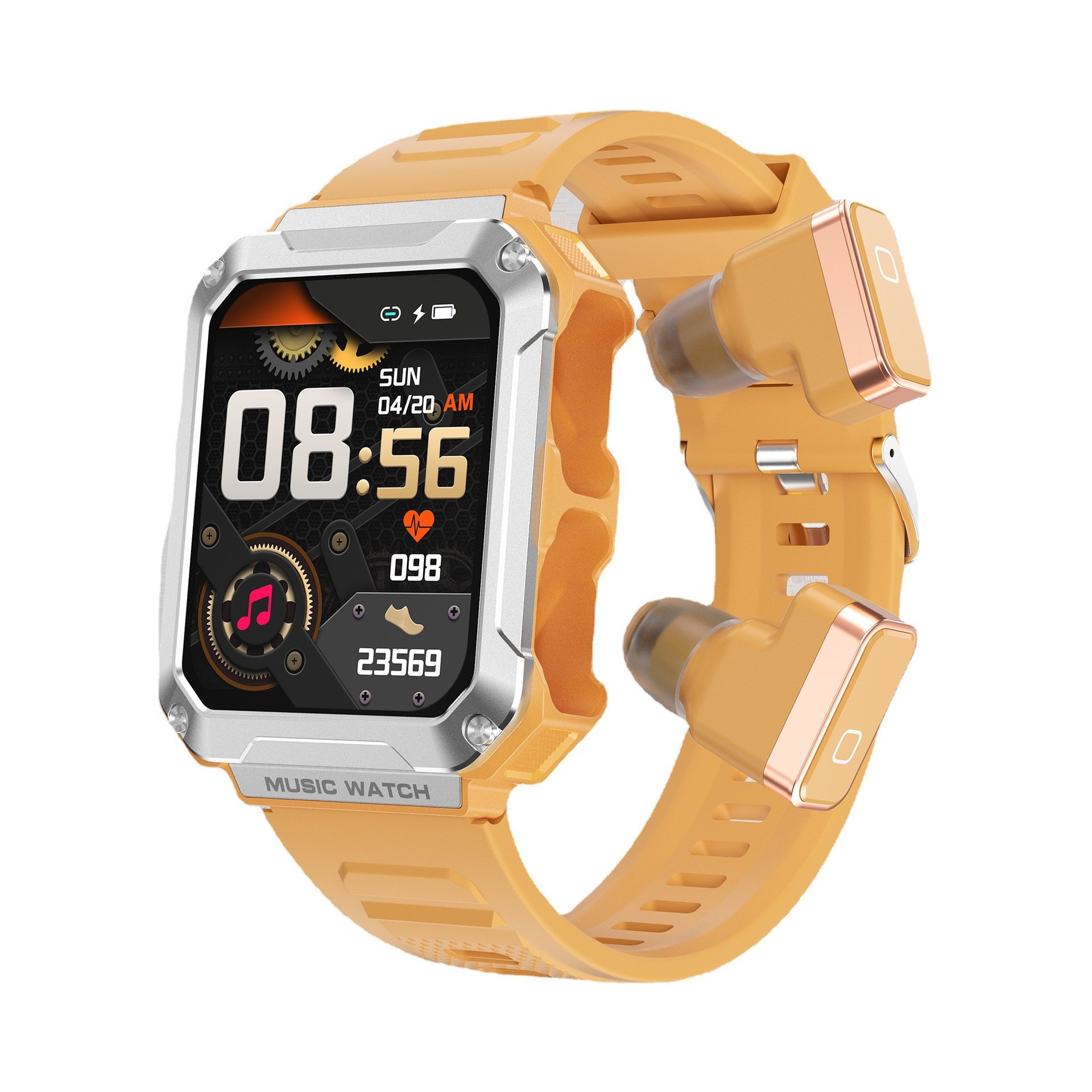 T93 2-in-1 smartwatch 2023 Sports Business with BT earbuds headset IP67 waterproof smart watches with earphone