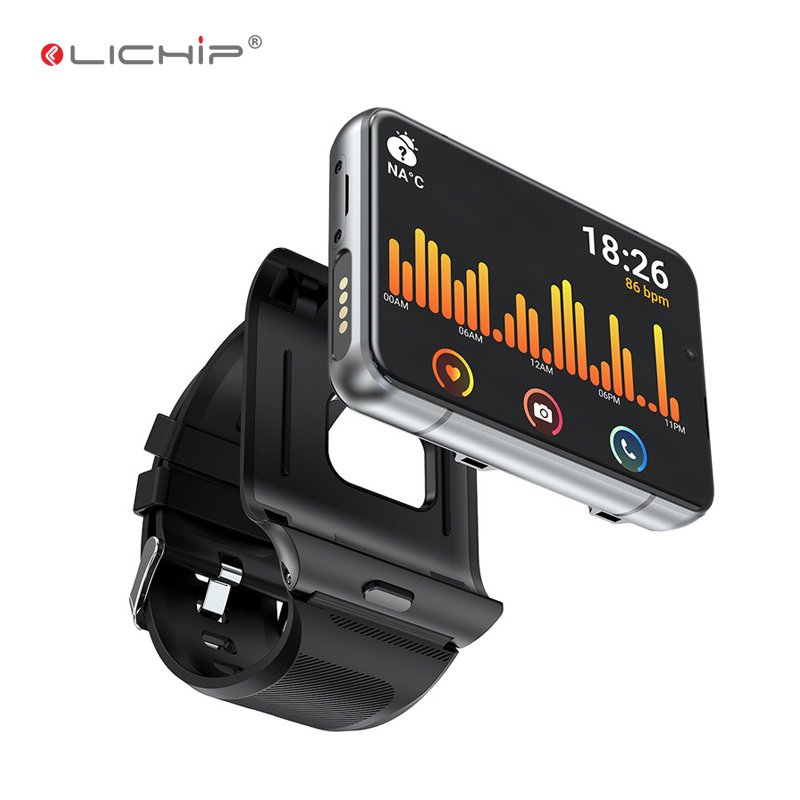 LICHIP L999 2.88 inch 4g android wifi smartwatch android 9.0 sim card mobile phone gps s999 smart watch with 4g sim