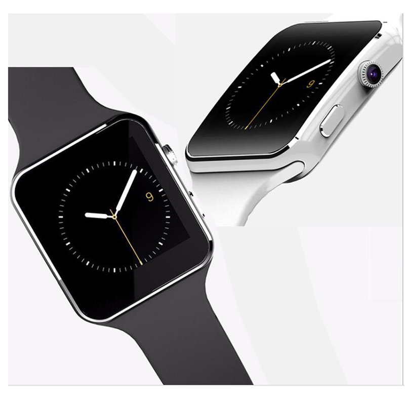X6 sim card Smart Watch Smartwatch IPS HD Curved Display Sync SMS Facebook Whatsapp Message Support SIM TF Card for Android iOS