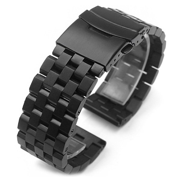 Stainless Steel Solid 5 Beads Watch Belt For Smart Watch