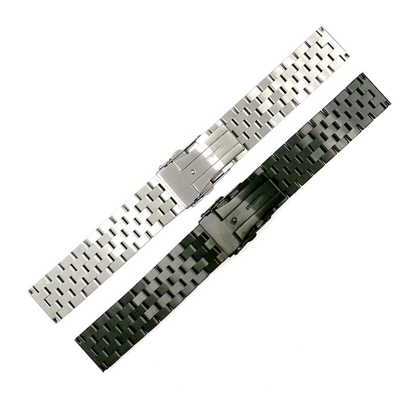 Stainless Steel Solid 5 Beads Watch Belt For Smart Watch