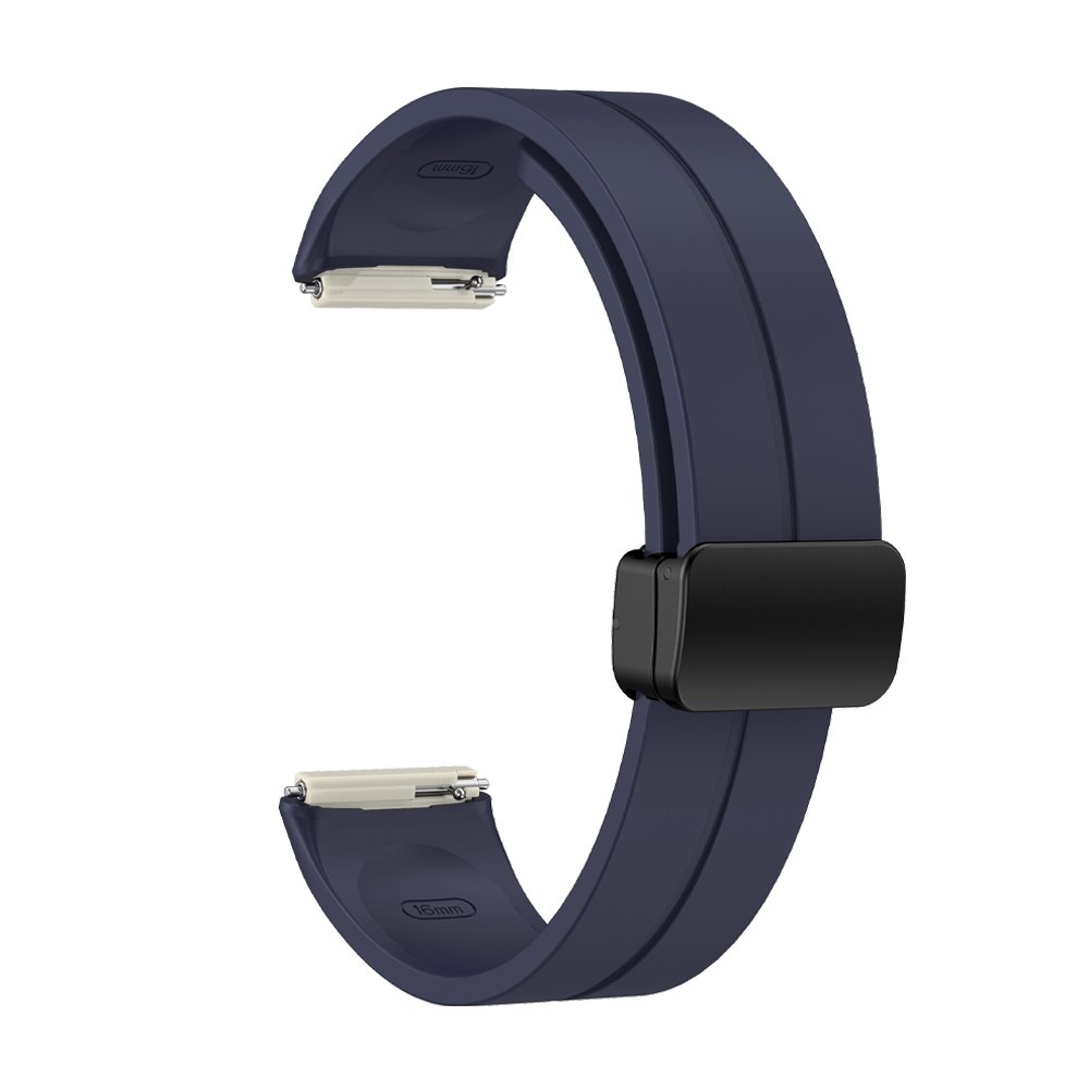 Silicone Watchband for Huawei Band 7 Smart Watch Strap Soft Wristband Sport Magnetic Folding Buckle Bracelet Replacement Strap