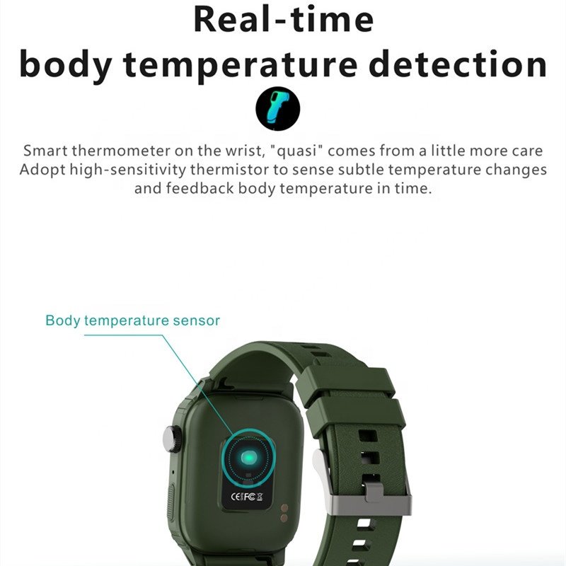 2023 New Square Screen Sports Smart Watch Q25 With Heart Rate Monitoring IP67 BT Call Smart Watch