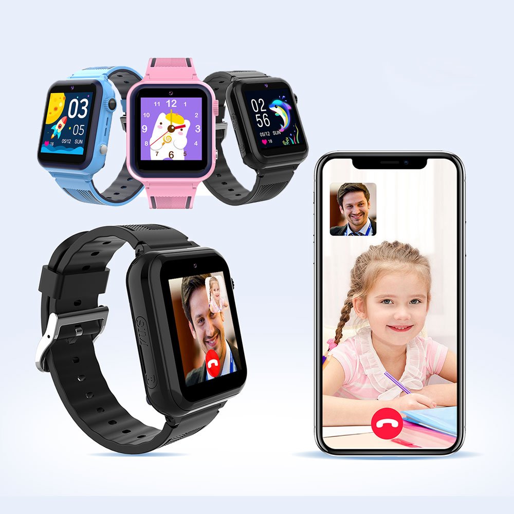 A13 1.4 inch RTOS OS 4G SIM card Network LTE Camera Video Call kids digital gps 4g sos IP67 waterproof smart watch