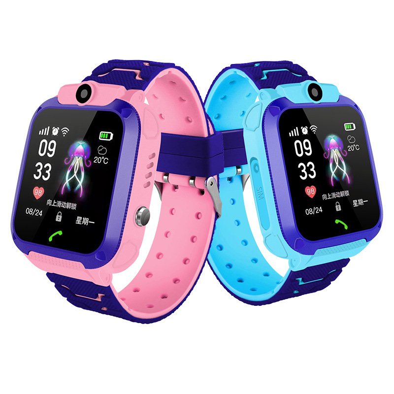 Q12 Children Smart Watch Phone Kids Watch Touch screen Sim Card Androidn support SOS, GPS, Waterproof