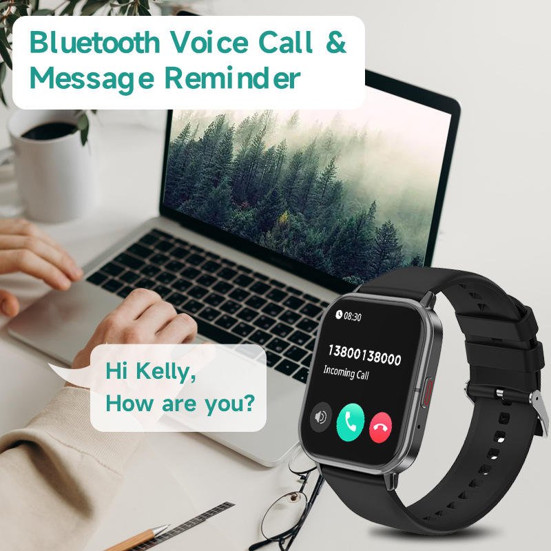 T19 Waterproof Fashion Smart Watch New Product Launch 2021 Android IOS Dual System Support Smart Watch Custom LOGO Electronic Wu