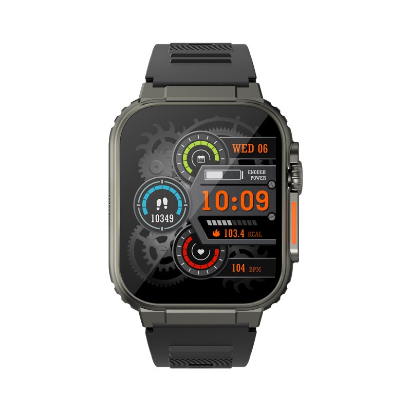 Big Memory Fashion Smart Watch A70, with 2.0inch Display 600mAh Battery Support Store Play Music BT Call Fitness Tracker