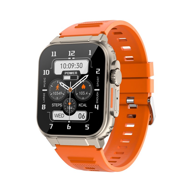 Big Memory Fashion Smart Watch A70, with 2.0inch Display 600mAh Battery Support Store Play Music BT Call Fitness Tracker