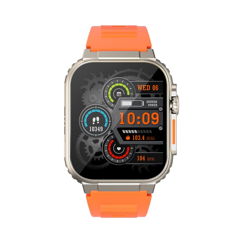 Big Memory Fashion Smart Watch A70, with 2.0inch Display 600mAh Battery Support Store Play Music BT Call Fitness Tracker