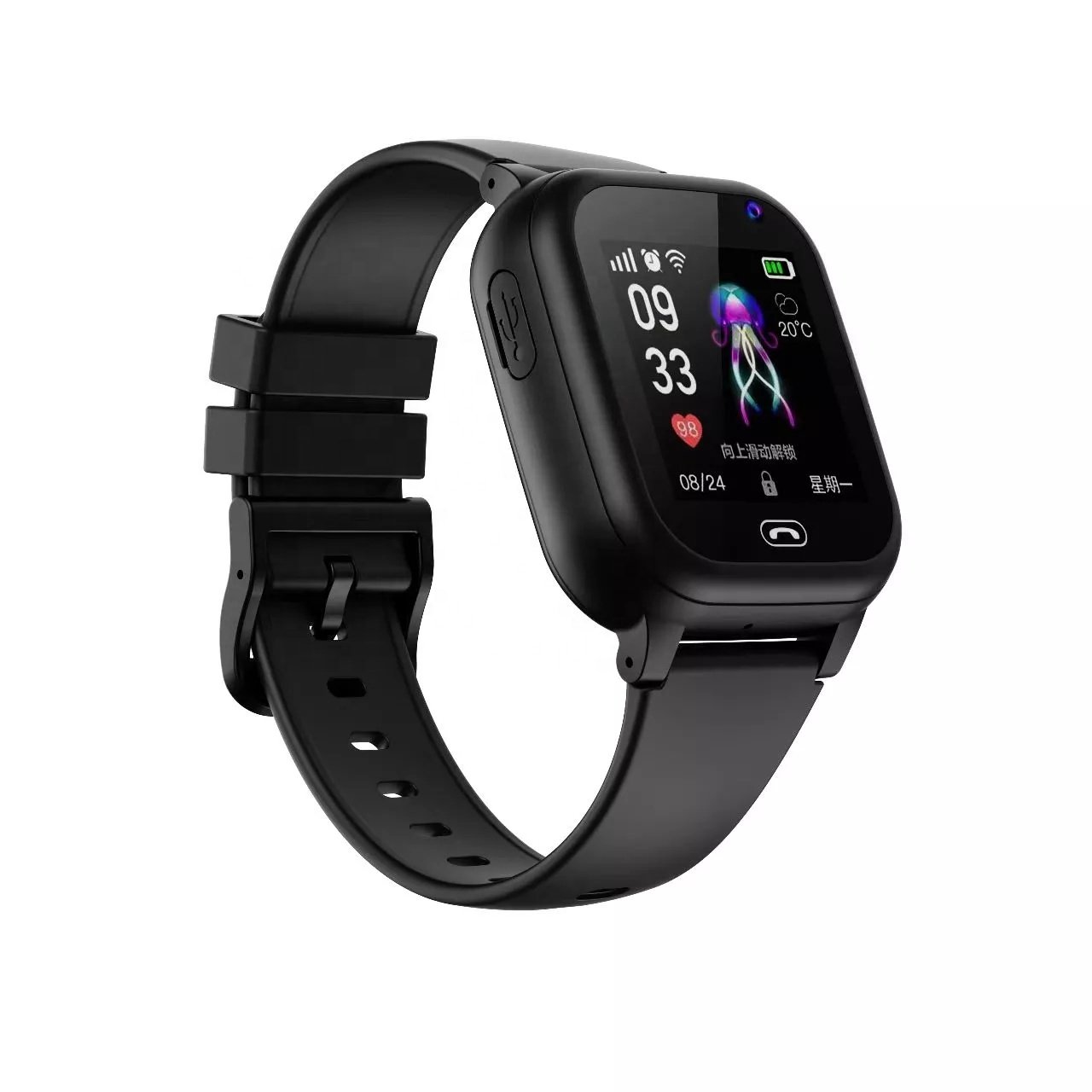 S30 Children's Smart Watch With Flashlight Camera Clock Music Calculator Calendar Display LBS Positioning Kids Smart Watch
