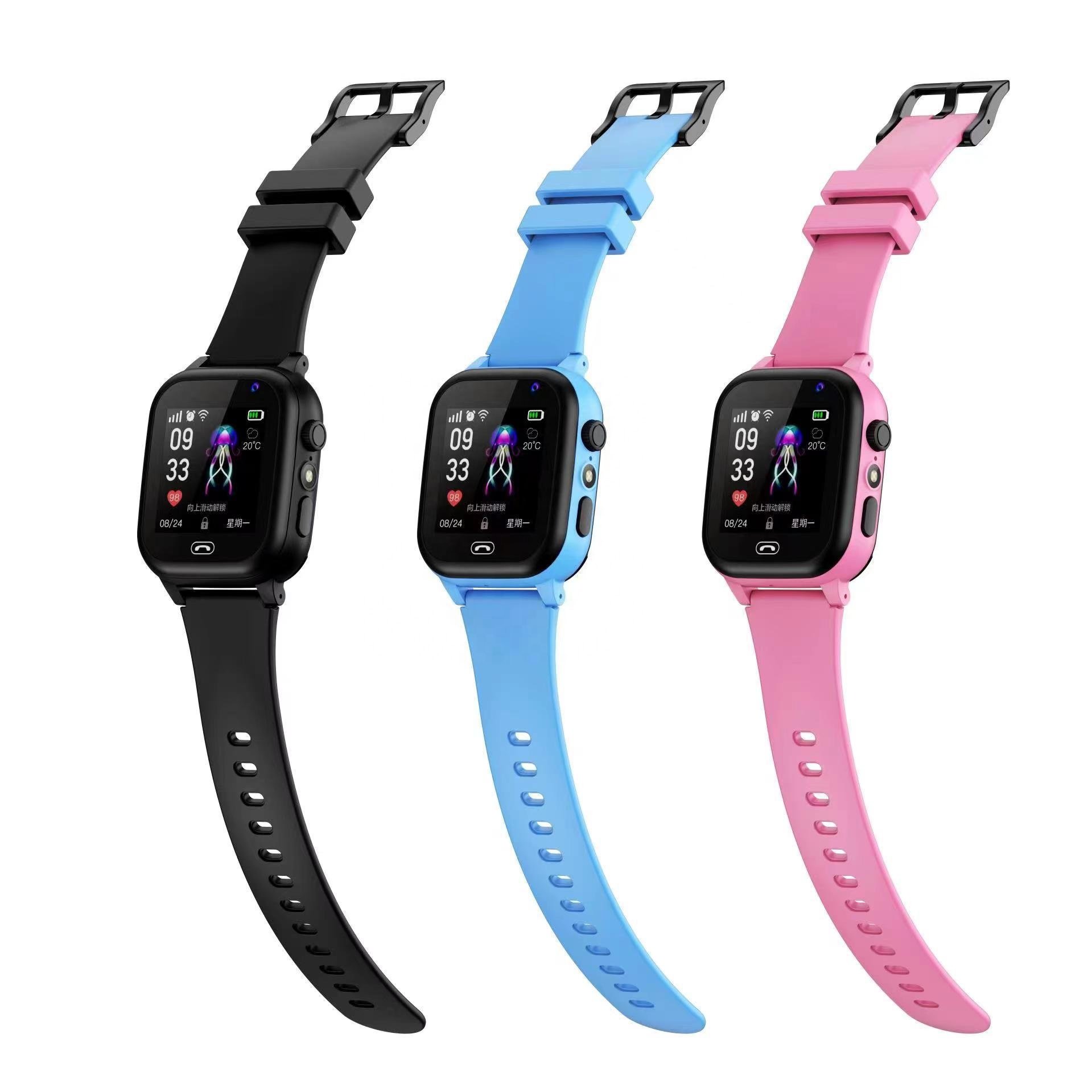 S30 Children's Smart Watch With Flashlight Camera Clock Music Calculator Calendar Display LBS Positioning Kids Smart Watch