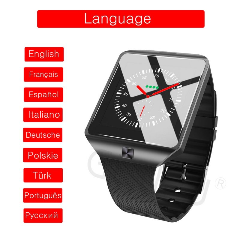 Factory Directly Selling DZ09 Smart Watch Phone With SIM Card Camera For Android watches Phones