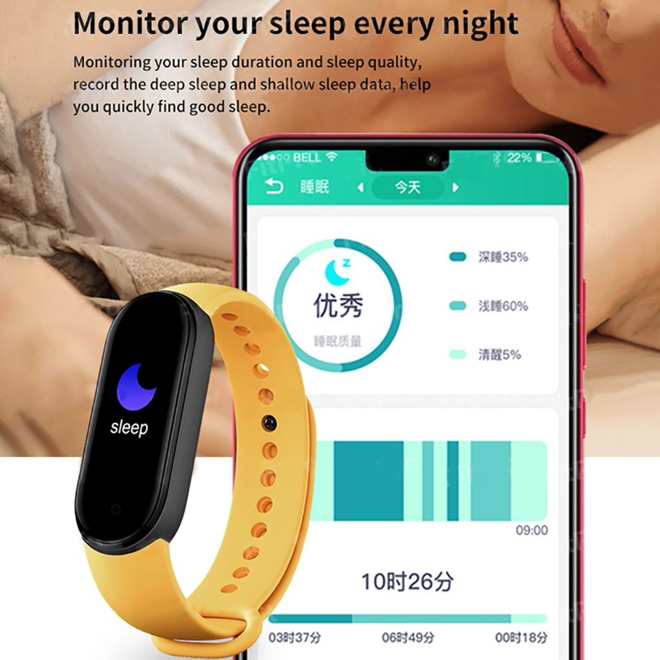 YOTU M6 M4 M5 SMART Mi Band 6 Series Original Bracelet Mi Watch Android Smart Watch