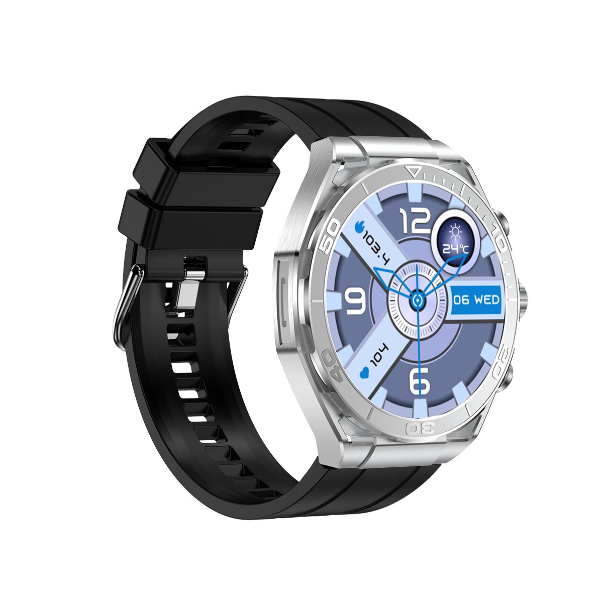 Smart Watch IP68 Waterproof Android IOS Phone Men Women with 100 Sport Heart Rate Blood Sleep Monitor