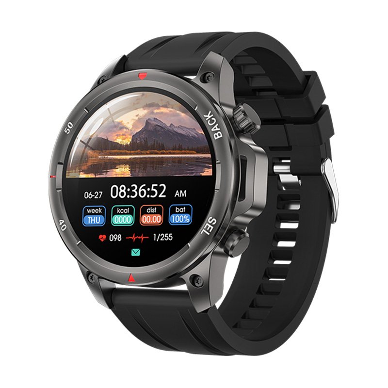 2024 Outdoor Reloj Smart Watches with Flashlight Women's Health Heart Rate NFC DK68 Smartwatch