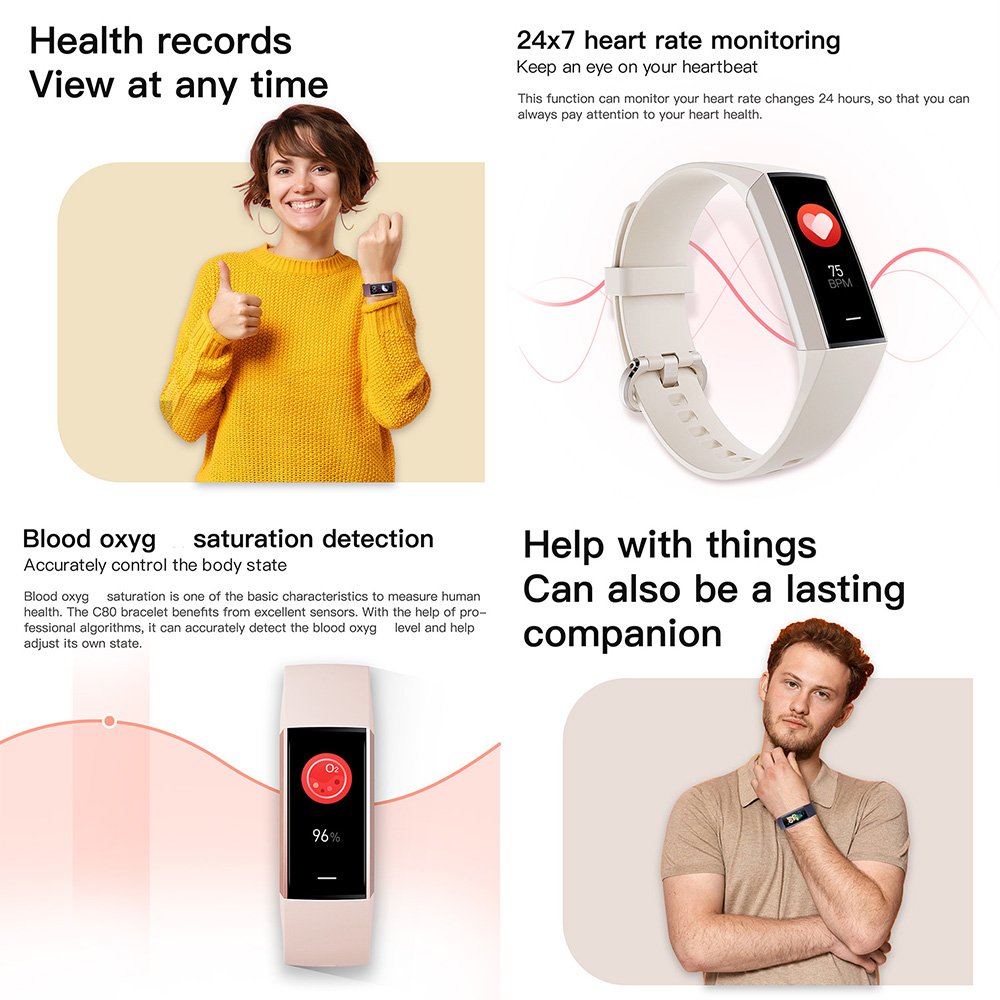 Reloj inteligente smart fitness tracker smartwatch bracelet wear fit pro fitpro app smart watch fitpro