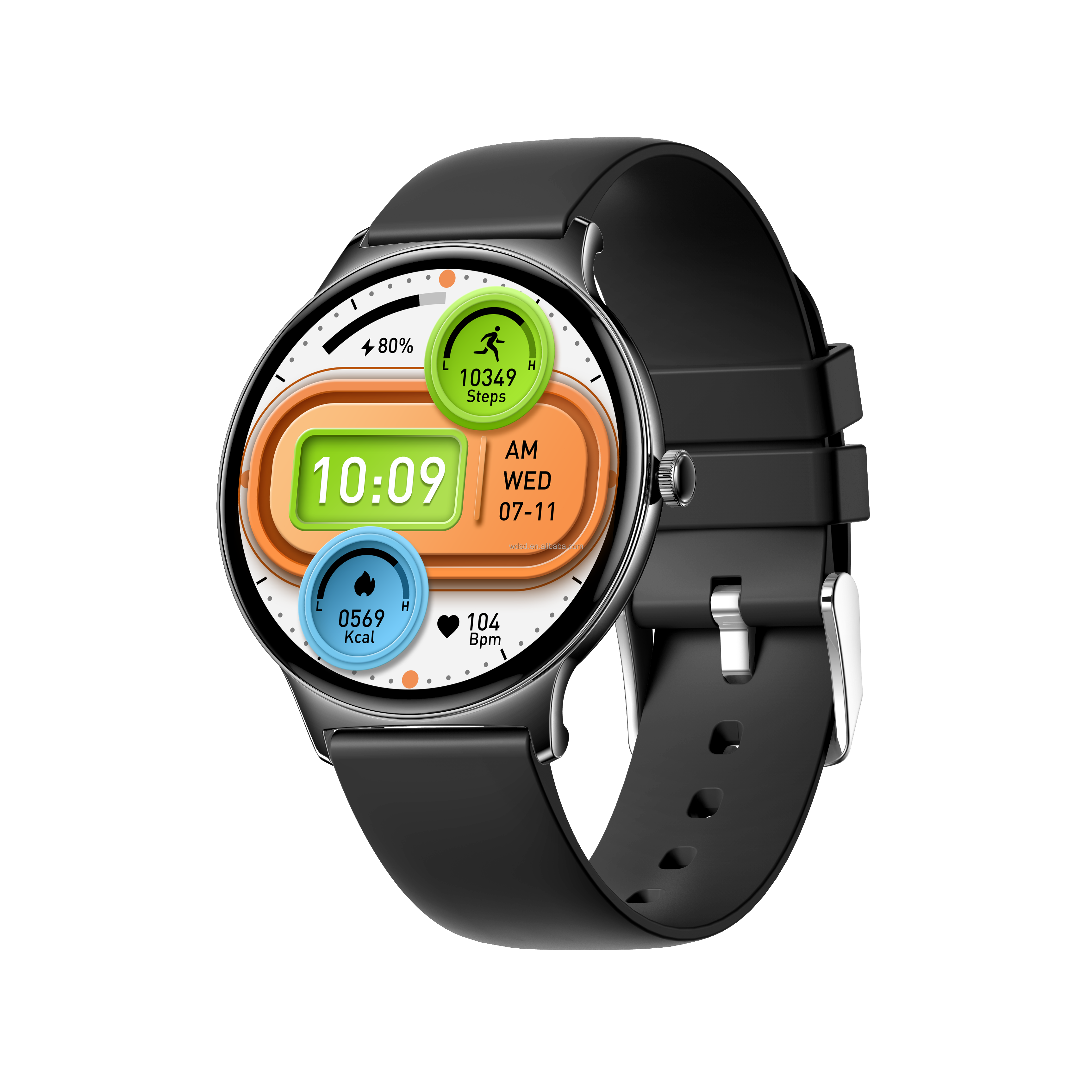 Wedtserha New AMOLED DA09 Smart Watch for Men Sport Smart Bracelet with Heart Rate and Sleep Tracker Reloj Smartwatch for women