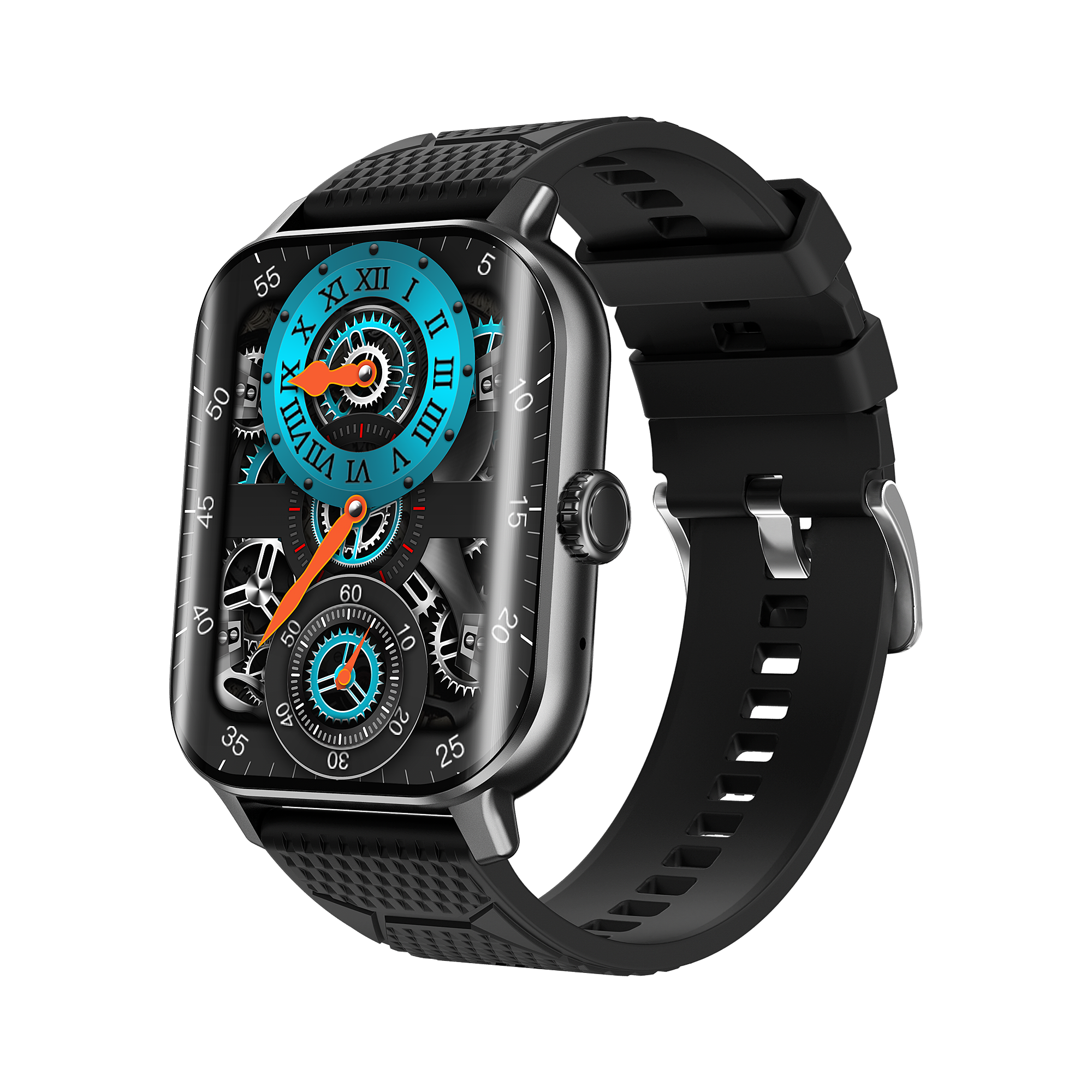 2.02" Full Touch Curved Screen Smart Watch F12 BT Call Custom Heart Rate Blood pressure oxygen Fitness Tracker Smartwatch Watch
