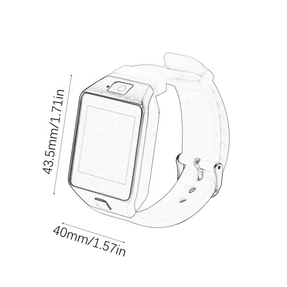 Hot sale Watches Men Smart DZ09 fitness tracker Wristwatch Touch Screen sports mobile Phone smart watch Support SIM Card