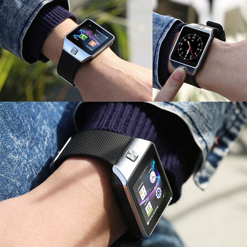 Hot sale Watches Men Smart DZ09 fitness tracker Wristwatch Touch Screen sports mobile Phone smart watch Support SIM Card