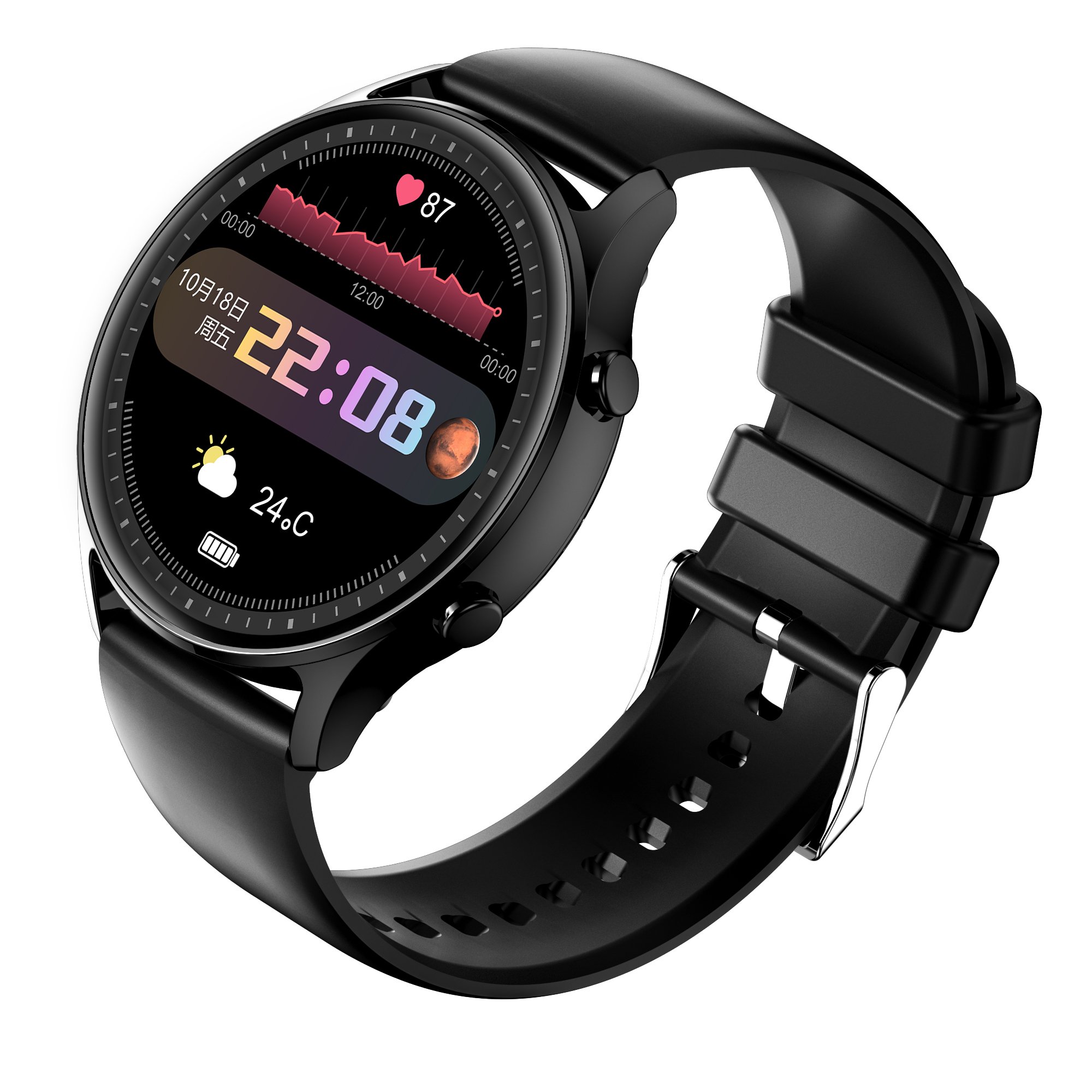 2022 New Sports Smart Watch SW-07 Professional Men's Smart Watch Electronic Fitness Tracker Full Touch Smart Watch