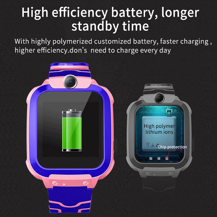 Q12 Waterproof Kids Smart Watch SOS Antil-lost Smartwatch Baby 2G SIM Card Clock Call Location Tracker watch
