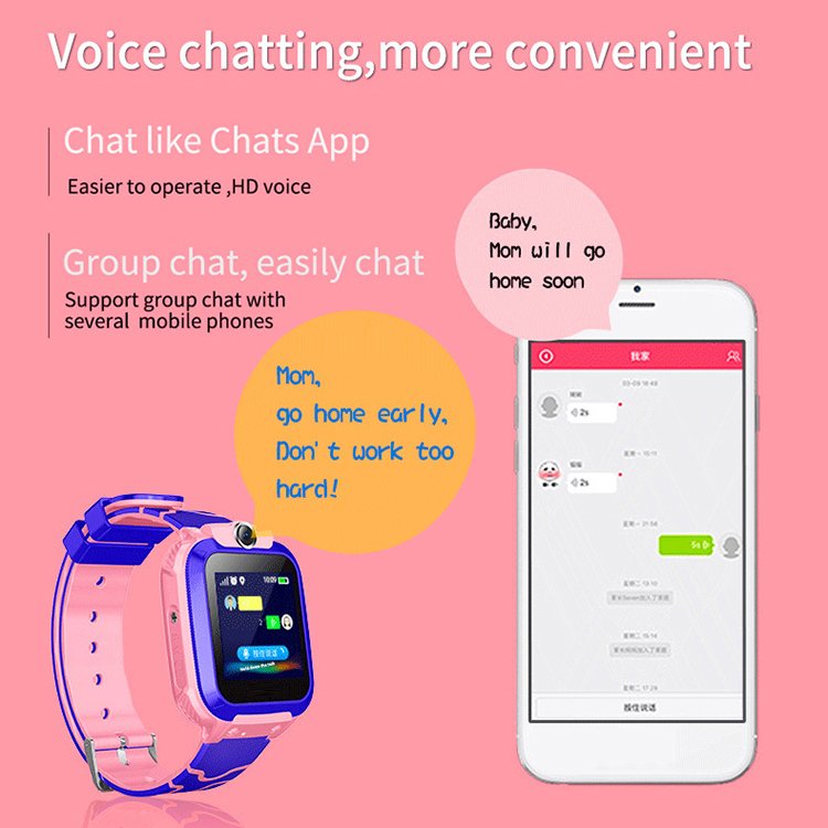 Q12 Waterproof Kids Smart Watch SOS Antil-lost Smartwatch Baby 2G SIM Card Clock Call Location Tracker watch
