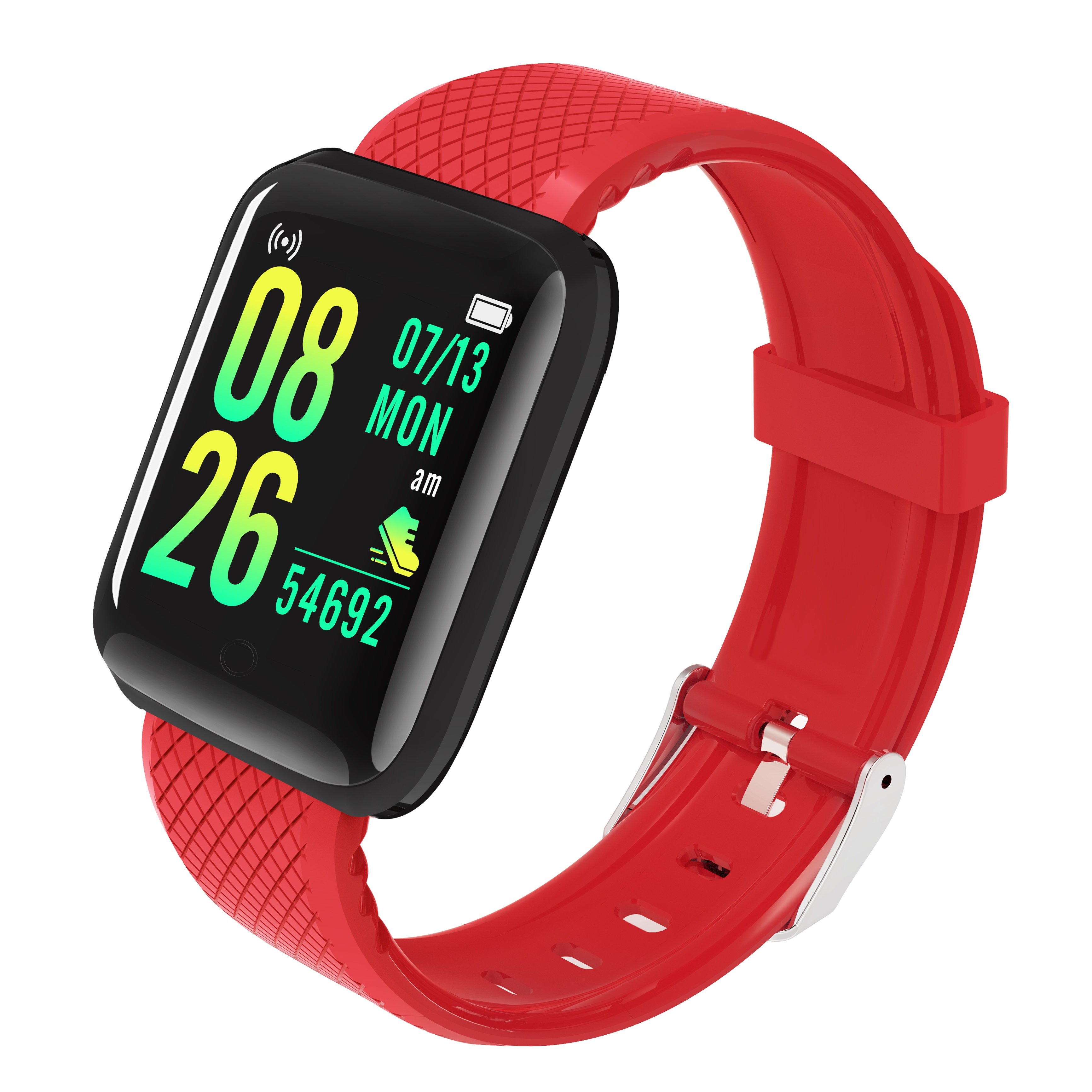 Best Selling 116 Plus Smart Watch Color Screen Fitness Tracker Smart Bracelet Heart Rate Blood Pressure Monitor D13 Smart Watch