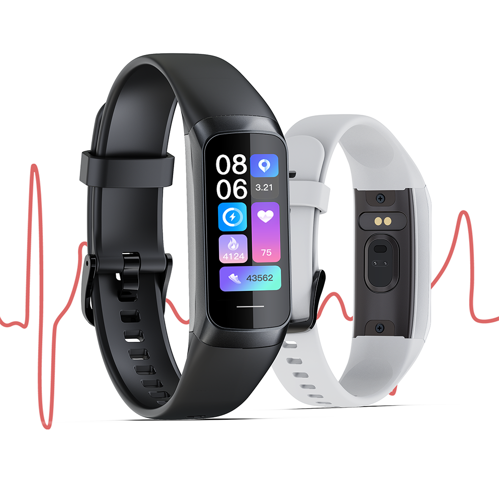 2024 Health Monitoring Smart Wristband Swimming IP67 Waterproof Sport Smart Watch C60 Smart Band Weather Sport Fitness Tracker