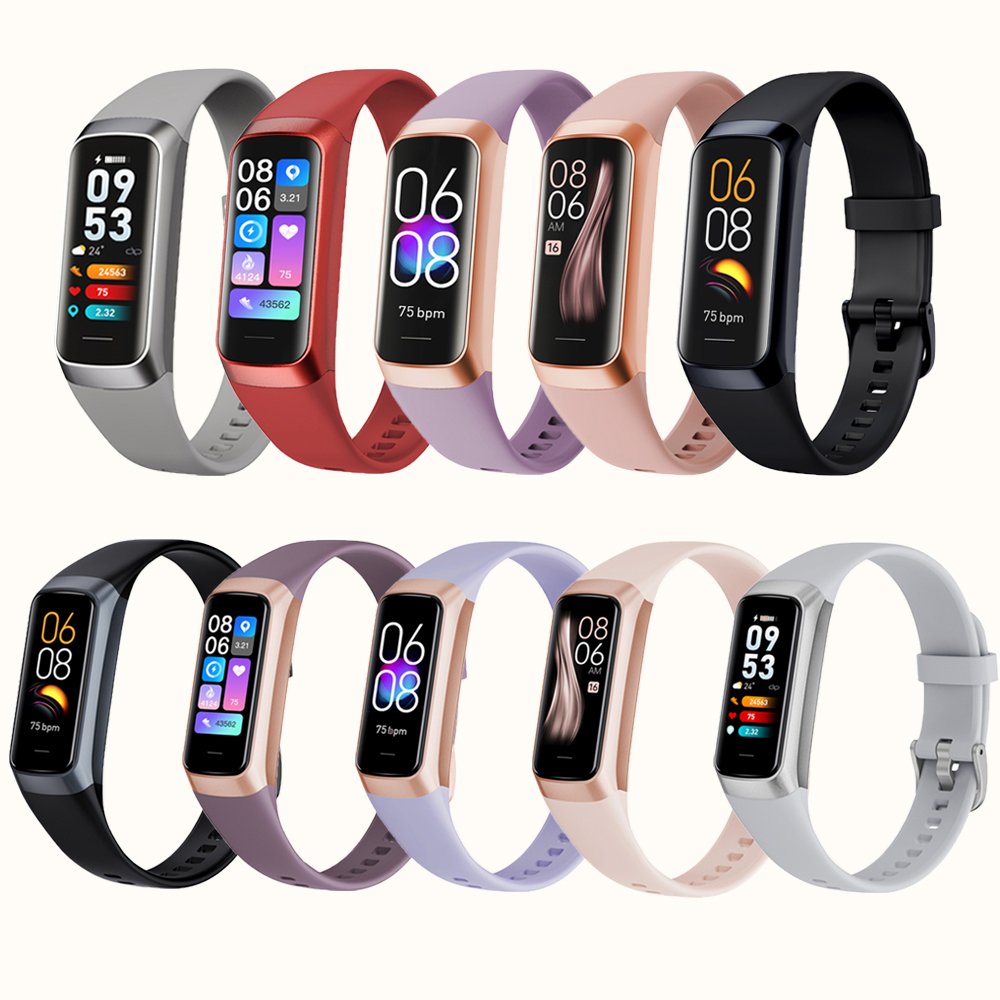 2024 Health Monitoring Smart Wristband Swimming IP67 Waterproof Sport Smart Watch C60 Smart Band Weather Sport Fitness Tracker