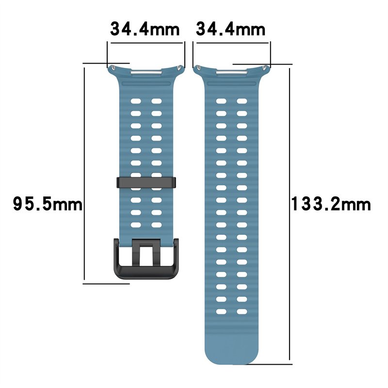 Soft Breathable Sport Silicone Band For SamSung For Galaxy Watch 7 Ultra 47mm Durable Marine Strap Smart Watch Wristband