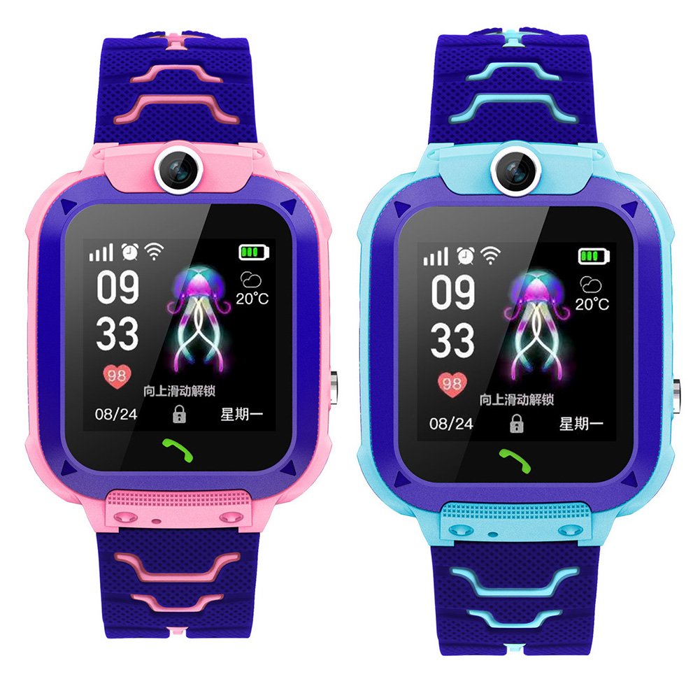 Yuniq Tracking Wrist Waterproof Cartoon Sos Call Lbs Tracker Reloj For Kids Gen Smart Watch Q12