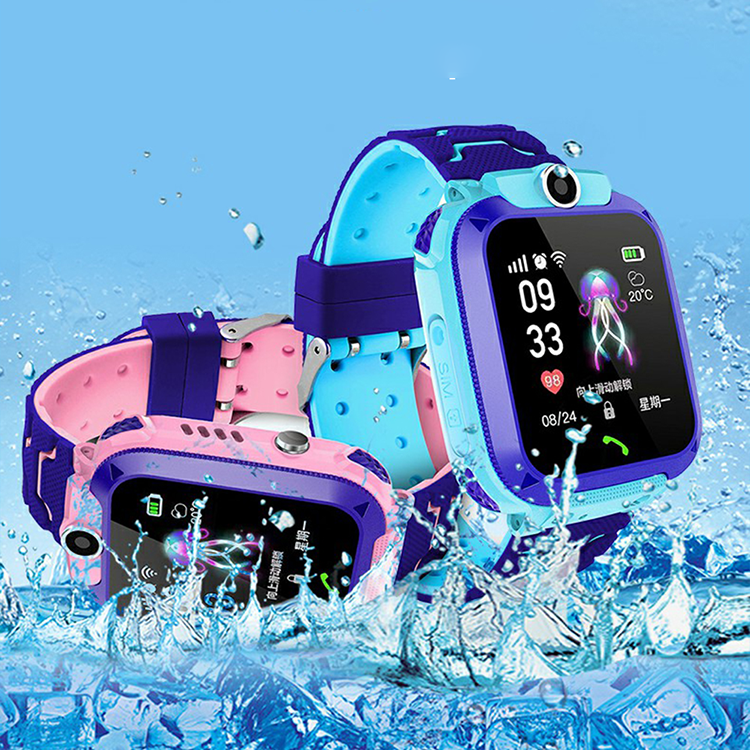 Yuniq Tracking Wrist Waterproof Cartoon Sos Call Lbs Tracker Reloj For Kids Gen Smart Watch Q12