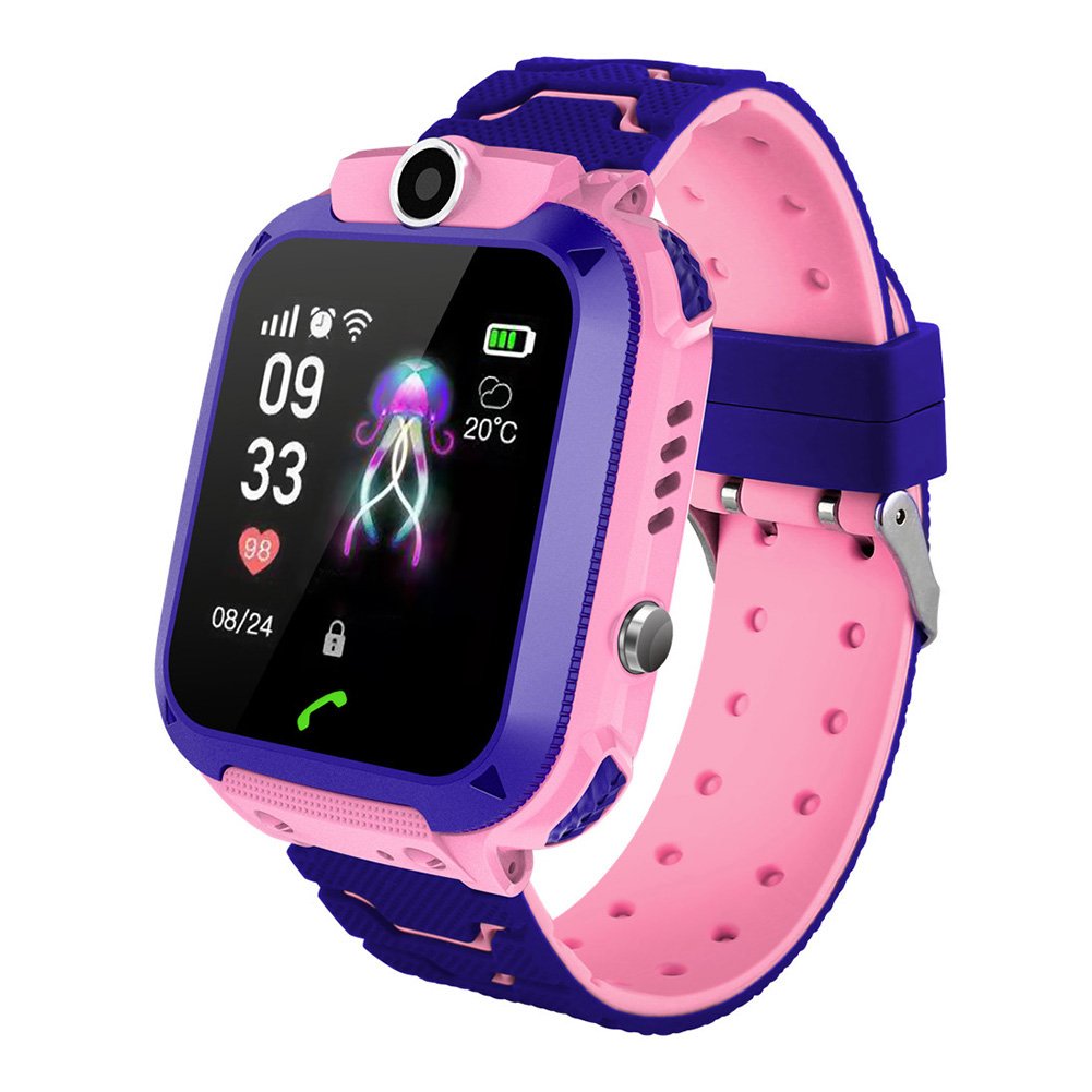 Yuniq Tracking Wrist Waterproof Cartoon Sos Call Lbs Tracker Reloj For Kids Gen Smart Watch Q12