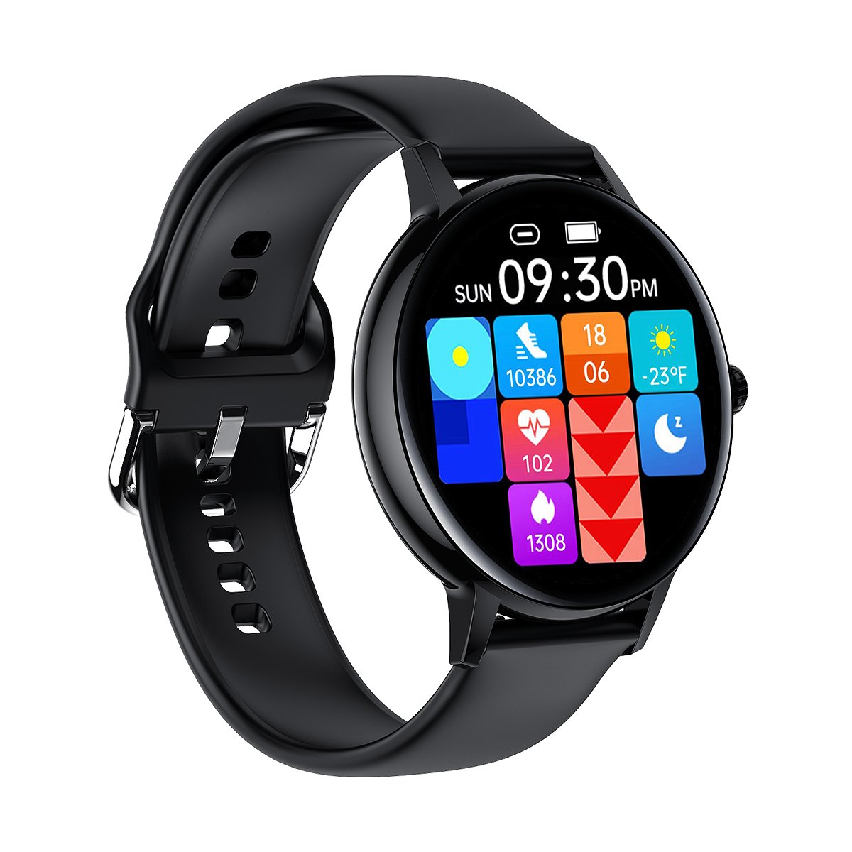 2022 Fashion Touch Screen Smart Watch Band Reloj Intelligent Sport BT5.2 FW07 Smart Watch For Men, Women