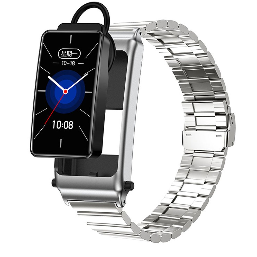 2024 K80 Smart Bracelet 2 in 1 1.57inch BT Call NFC Sport Body Temperature Fitness Sports Smart Watch Headset For Men Women