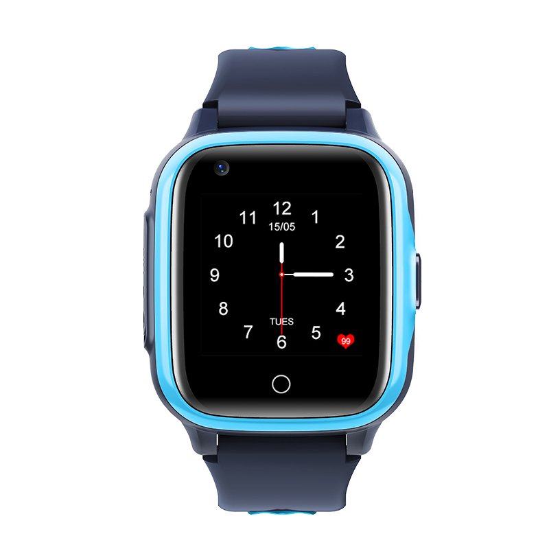2024 Kids Smart Phone Watch SOS Video Calling Music Player Vibration Function 4G Children Touch Screen Smart Watch With SIM Card