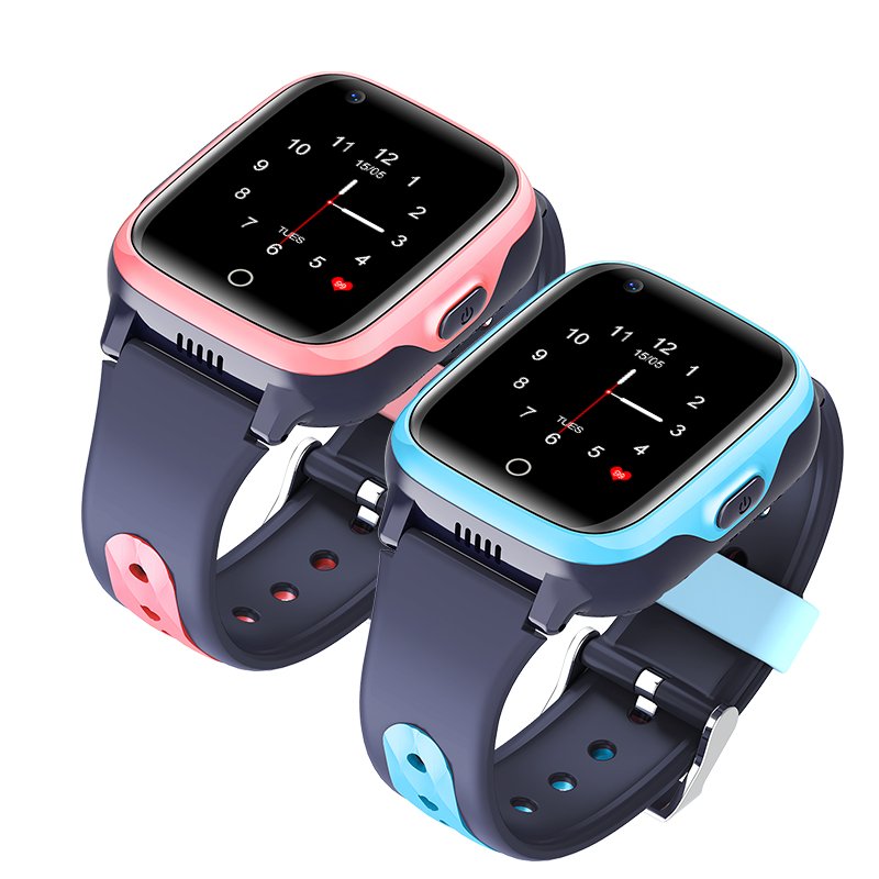 2024 Kids Smart Phone Watch SOS Video Calling Music Player Vibration Function 4G Children Touch Screen Smart Watch With SIM Card
