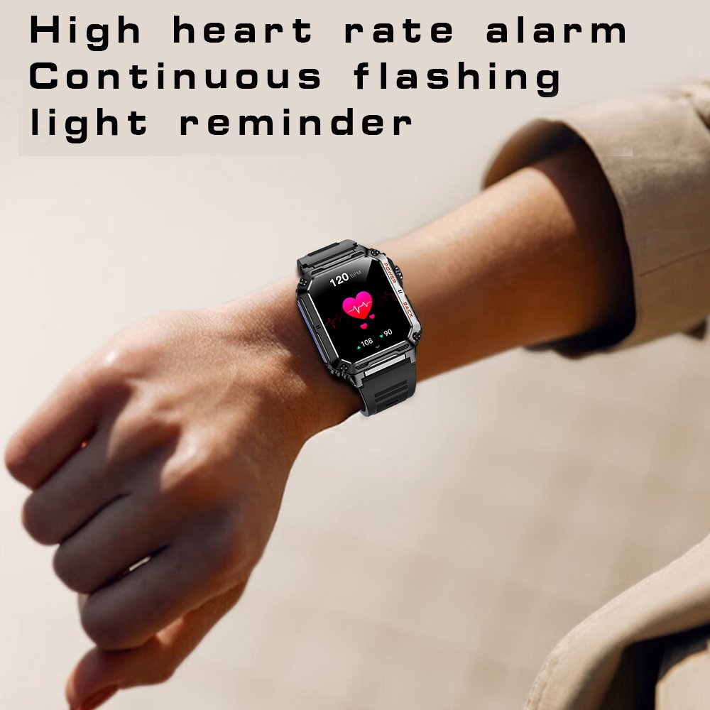 VALDUS 1.91Inch Screen Waterproof Sedentary Reminder VD38 Smartwatch Supports Bluetooth Call Multi Sport Mode VD38 Smart Watch