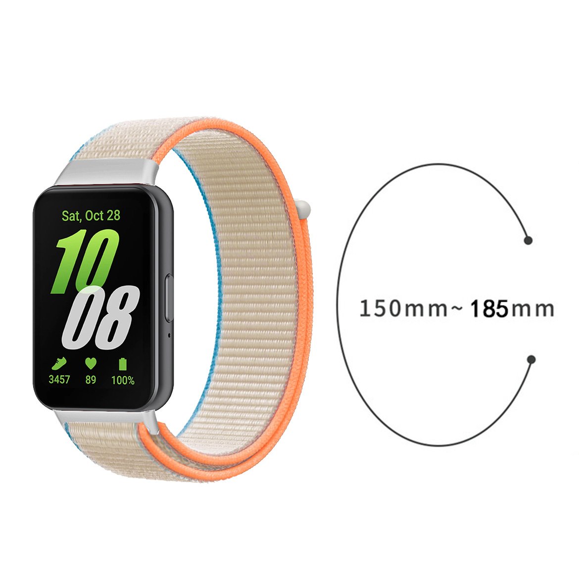 New product Galaxy Fit 3 SM-R390 nylon smart Watch Band Straps Correa For Samsung Replacement