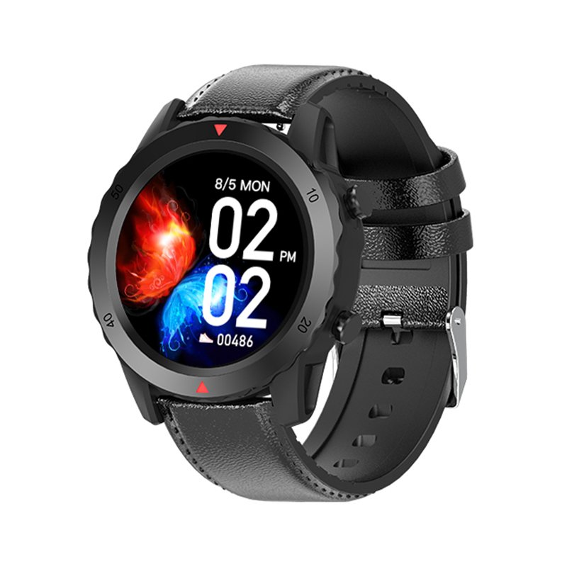 Full Touch Screen Heart Rate Pressure Blood Oxygen Health Monitoring Wristband Android Mens Smart Watch