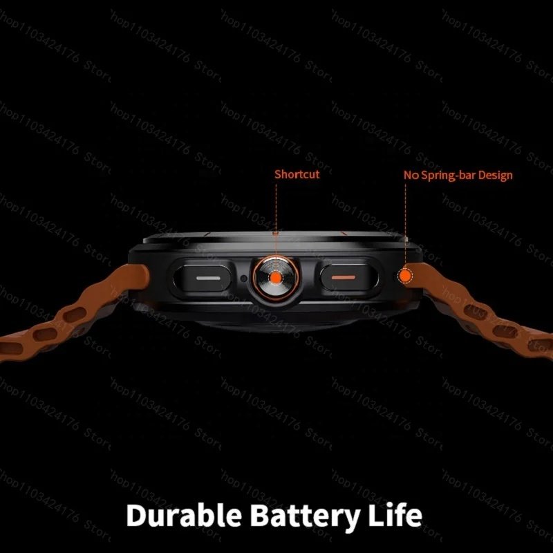 W7 New Galaxy Smartwatch Series 9 Big Battery Smart Watch 3D Menu BT Call Men Smart Watch Men Women For Samsung Huawei