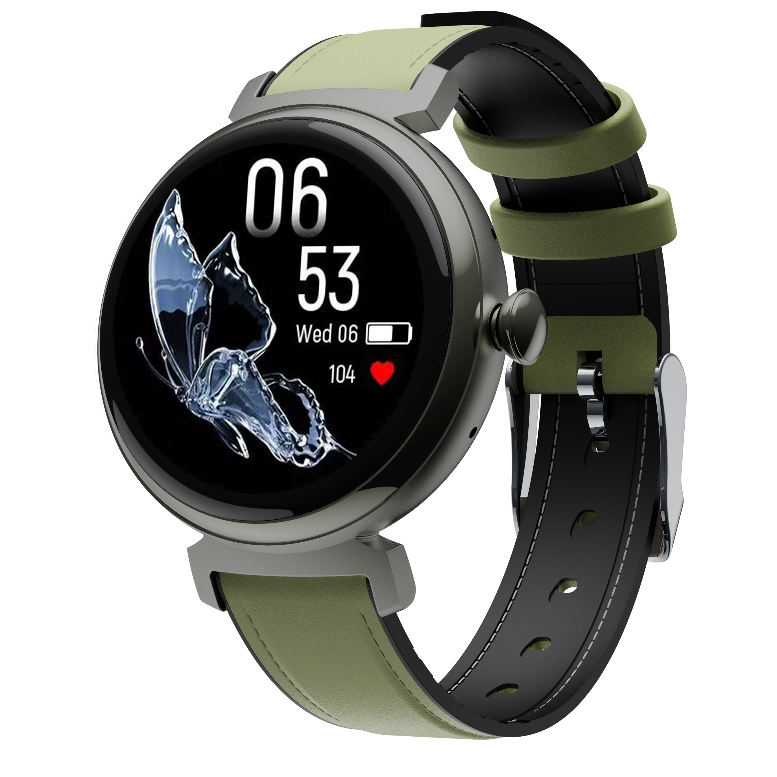 New Ladies 1.04 Inch Compact S901 High Quality Fashion Smart Watch for Women Physiology Sleep Monitor BT Call Smartwatch DM70