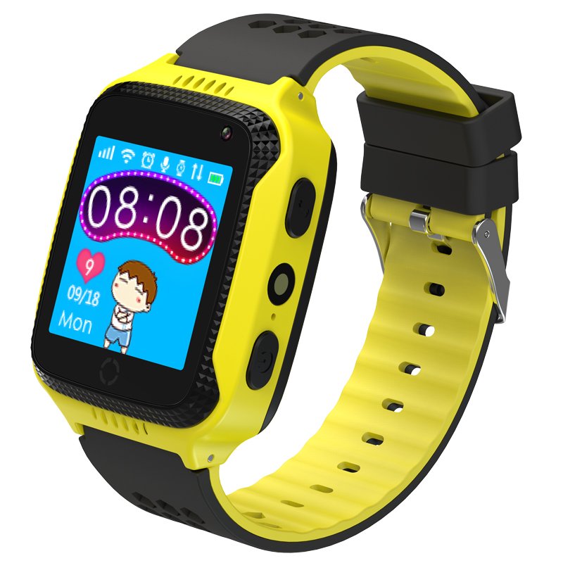 cheap touch color gps child locator watch with single micro sim card smart watch for kids
