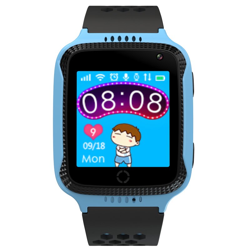cheap touch color gps child locator watch with single micro sim card smart watch for kids
